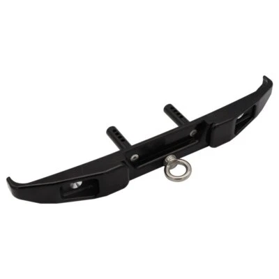 Metal CNC RC Front Rear Bumper w/ Trailer Winch Hooks For 1/6 Axial SCX6 Upgrade - Image 1 of 4