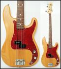 Fender Japan Electric Bass Guitar Tomomi Precision Bass Satin Natural W/Gig Bag