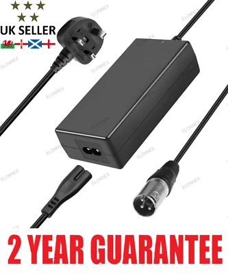 FOR MANY MOBILITY SCOOTERS PRIDE SOLAX TGA LUGGIE Mobility Scooter Charger Lithium Li Ion 2a FAST CHARGER