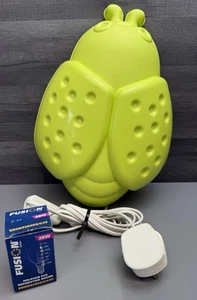 Ikea Ladybug Night Light SMILA BAGGE Children's Lime Green Bug Wall Lamp - Picture 1 of 5