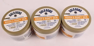 Gold Bond Rough and Bumpy Skin Cream Lotion 8 oz Lot of 3 New Sealed - Picture 1 of 7