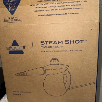 BISSELL® Steam Shot™ OmniReach Handheld Steam Cleaner and Sanitizer Model#4171L  - Image 1 of 4