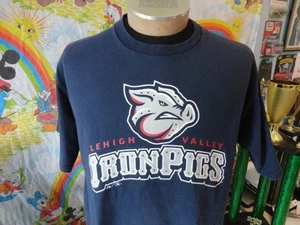 Camiseta de béisbol de ligas menores Lehigh Valley Iron Pigs talla L - Imagen 1 de 3