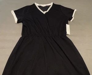 Calvin Klein Black & White Dress Size 1X Women’s NWT - Picture 1 of 3