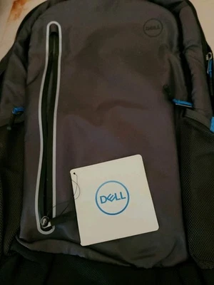 Mochila Dell Urban 15 gris y negra con detalles azules.  Nuevo con etiquetas  Foto 1 de 4