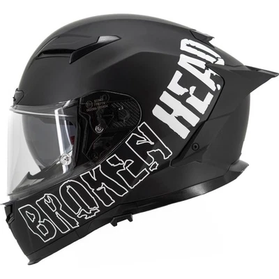 Broken Head Street Division Black Edition Integralhelm Mit Sonnenblende - Bild 1 von 4