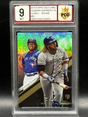 2019 Topps Gold Label Vladimir Guerrero Jr. RC #99 Class 1 Blue Jays - Image 1 of 2
