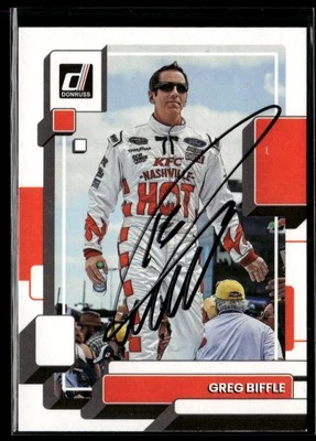 Signed 2023 Donruss #102 Greg Biffle IP Auto - Image 1 of 2
