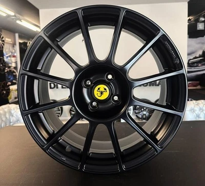 KIT 4 CERCHI IN LEGA PER ABARTH 500 7,0J17" 4X98 35 58,10 MAK HAVALON MATT BLACK - Imagen 1 de 4