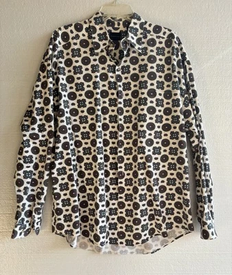 Estructura vintage para hombre manga larga abotonada grande Foto 1 de 4