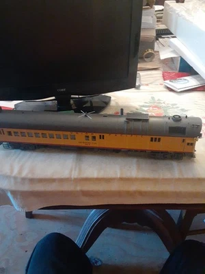 Coche de inspección DC3 de dos rieles escala M T H O con cámara Foto 1 de 4