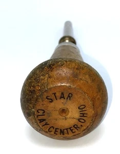 Antique Vintage Nail Push Star Tool Made In Clay Center Ohio Nice Condition Rare - Picture 1 of 3