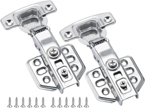 Soft-Close verdecktes Scharnier Edelstahl Schrankscharniere, Full Overlay, Packung - Bild 1 von 5