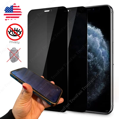 Venta al por mayor Protector de pantalla de privacidad antiarañazos Película de vidrio templado para iPhone Foto 1 de 4