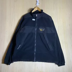 Mountain Hard Wear Jacket Adult Extra Large Black Men's Gore Wind Stopper Zip Up - Picture 1 of 18