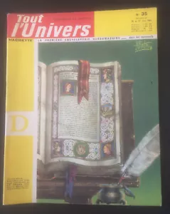 Collection revue Tout l'Univers original Editions Hachette n°35 du 20/06/1962 - Bild 1 von 1