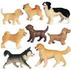 Toy Golden Retriever Lifelike Husky Figurines Pet Dog Models Springer Spaniel