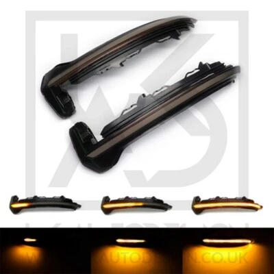 Audi TT/TTS/TTRS/R8 Smoked Dynamic Sweeping Turn Signal Indicators (Mk3 8S/4S) - Image 1 of 4