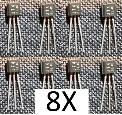 Toshiba 2SJ74BL LAB MATCHED OCTET to 0.03mA / 4mV -- 8 matched FETs (7-9mA "B") - Image 1 of 4