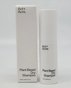 Act Acre Dry Shampoo 17g Unscented Powder Spray Full Size Vegan .60oz New NOS - Picture 1 of 15