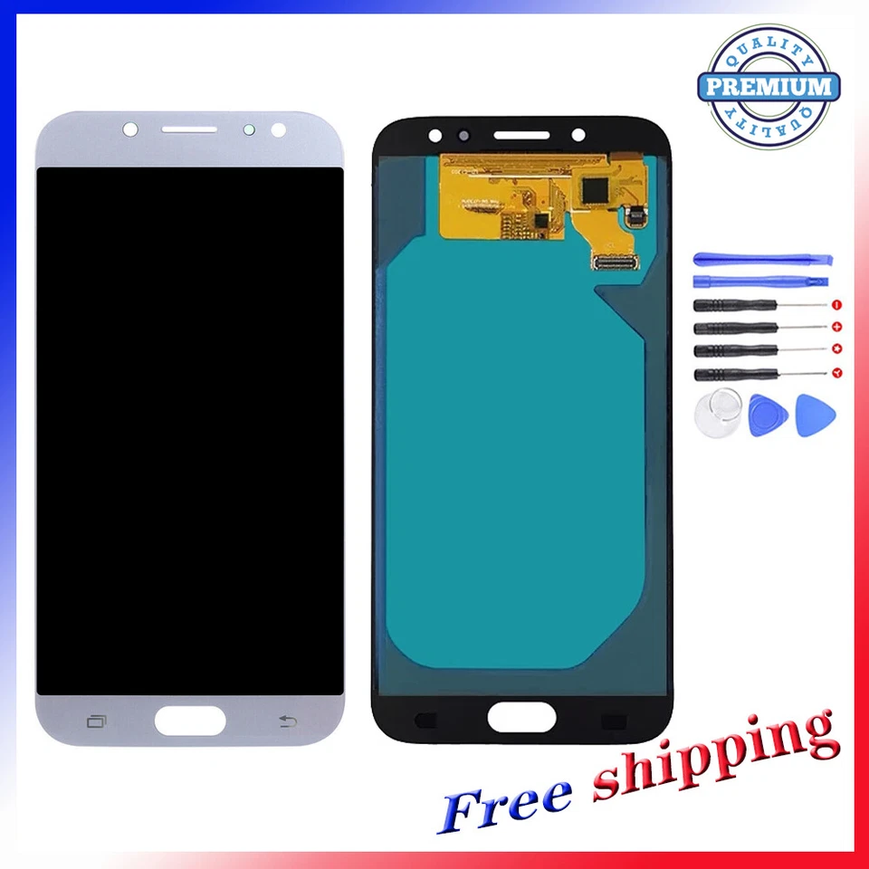 OLED For Samsung Galaxy J7 Pro 2017 J730G J730GM LCD Touch Screen Blue - Image 1 of 3