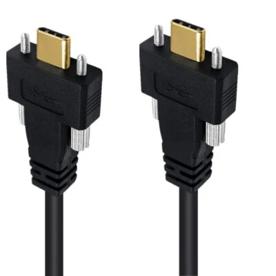 Type-C USB 3.1 USB-C Male to Male Type-C USB 3.1 USB-C with Panel mount 10gbps - Image 1 of 4