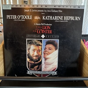THE LION IN WINTER Laserdisc Widescreen 25th Anniverary - Picture 1 of 2