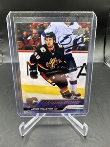 2023-24 Upper Deck Jakob Pelletier Young Guns #208 Flames 