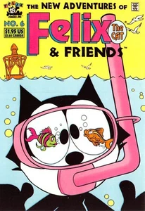 #K276    CARTOON CHARACTER   POSTCARD,   FELIX THE CAT - Picture 1 of 2