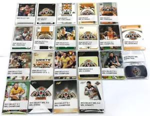 2000-2012 SELECT NRL TRADING CARD 21-BASE TEAM SET COMPLETE COLLECTION-TIGERS - Picture 1 of 23