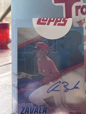 2021 Bowman's Best Best of 2021 Auto Aaron Zavala #B21-AZ Auto - Image 1 of 2