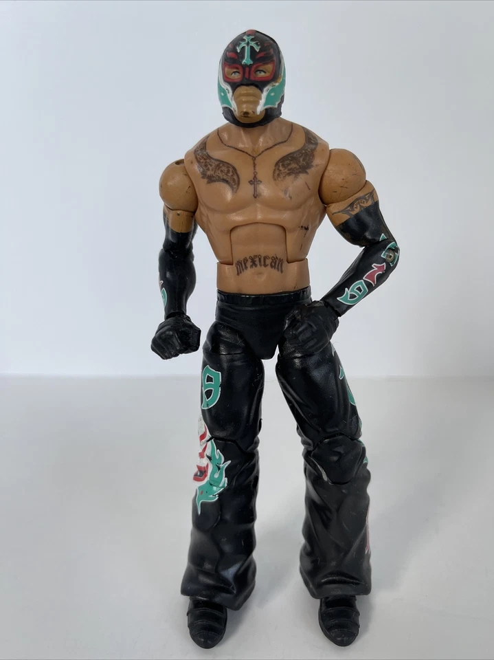 WWE Mattel 2010 Rey Mysterio Elite Lucha Raro Lucha Lucha Lucha Lucha Lucha Foto 1 de 4
