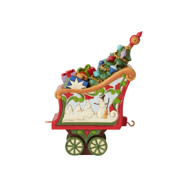 Enesco 6005692 Train Coal Car Figurine - Multicolor