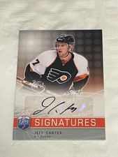 2008-09 Upper Deck Be a Player Signatures Jeff Carter #S-JC Auto