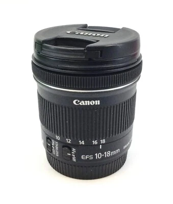 Canon EF-S 10-18mm f/4.5-5.6 IS STM Objetivo para Canon EF-S - Negro - Imagen 1 de 4