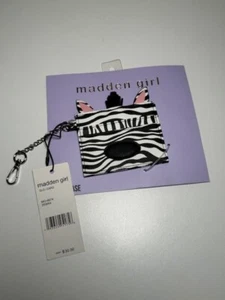 ESTUCHE PARA TARJETAS MADDEN GIRL CEBRA NUEVO CON ETIQUETAS - Imagen 1 de 4
