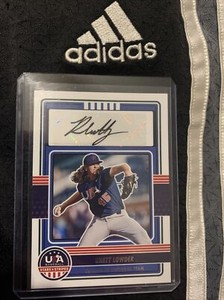 2023 Panini USA Baseball Stars & Stripes Rhett Lowder Cincinnati Reds 1st Rd Pic