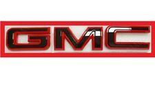 Black/Red Tailgate Rear Emblem Fit 2020-2023 GMC Sierra 1500 & HD Model