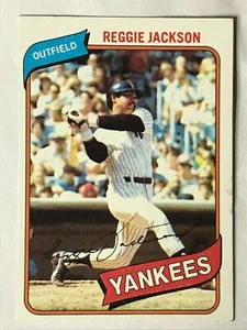 Reggie Jackson New York Yankees 1980 Topps Set Break #600 EX-EXMINT - Picture 1 of 2