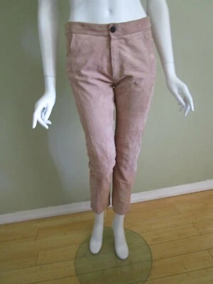 Pantalón DROMe Hecho en Italia Gamuza Suave Mantequilla en Camel Talla S $1295  Foto 1 de 4