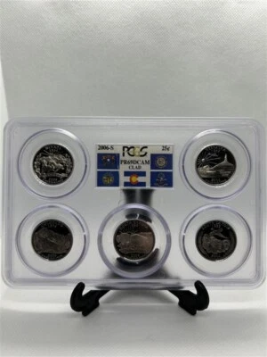 2006 S PCGS PR69 DCAM Clad Quarter Proof Set Single Holder - Image 1 of 4