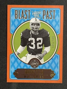 Marcus Allen - 2023 Panini Legacy #BP-11 - Blast from the Past ORANGE SP SN /249 - Picture 1 of 2