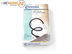 Conrad 77 49 87 Beleuchtung USB-LED Lampe mit Schwanenhals für PC/Notebook E585 - Afbeelding 1 van 4