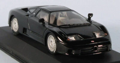MINICHAMPS Bugatti EB 110 (Black) 1/43 Scale Diecast Model NEW, RARE! Must-Have! - Image 1 of 4