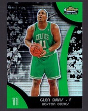 2007-08 Topps Finest Glen Davis Green Refractor Rookie RC Card 053/149