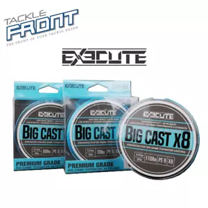 EXECUTE - Big Cast X8 Braided line ~ Abrasion Resistance Big Game Fishing Line - Picture 1 of 2
