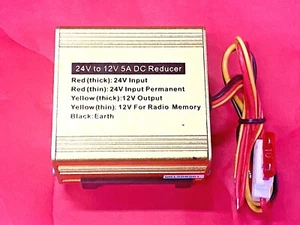 24V to 12V 5A DC Reducer - Picture 1 of 3