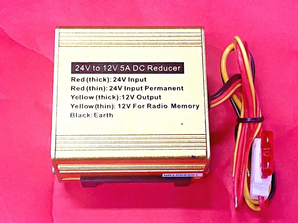 24V to 12V 5A DC Reducer - Image 1 of 3
