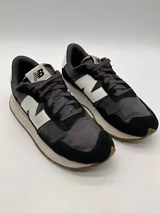 New Balance 237 GS J WIDE unisex taglia W8,5/M7 nero punta tonda stringata WS237NB - Foto 1 di 21