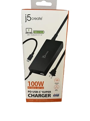 j5Create 100w PD USB-C Super Charger - JUP2290 - Image 1 of 4